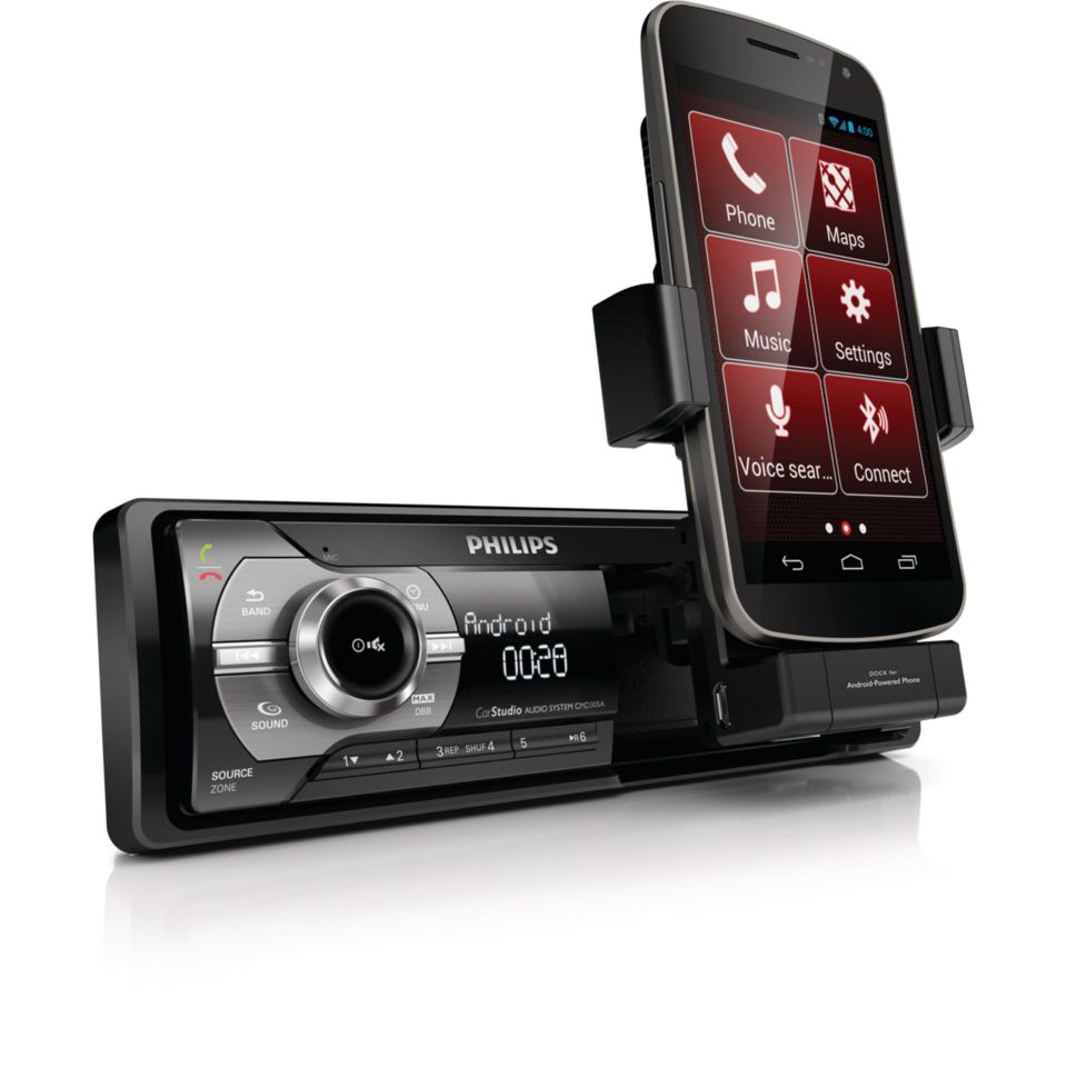 Car media docking system CMD305A 05 Philips