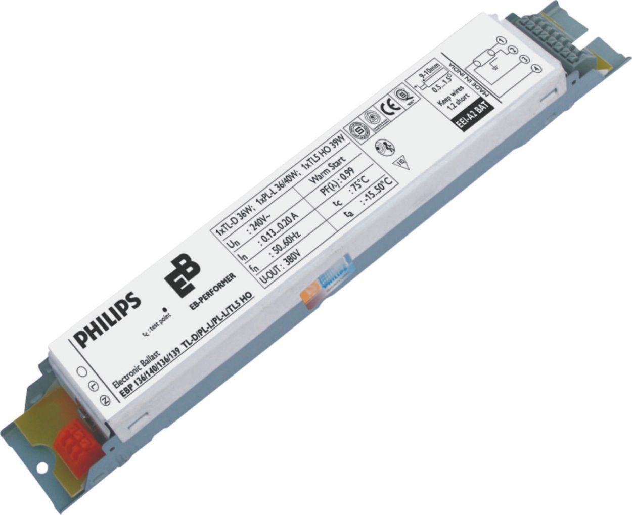 Fluorescent Fixed Output gear - Philips Lighting two light wiring diagram t8 