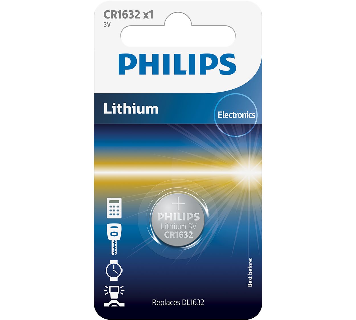 Minicells CR1632/00B Philips
