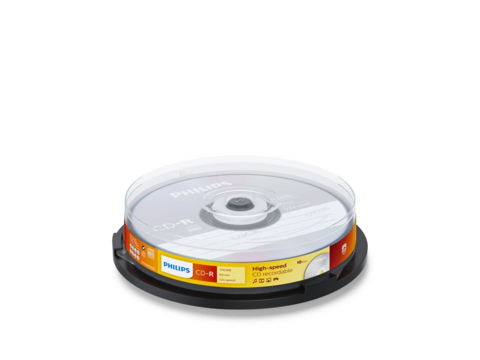 CD-R CR7D5NB10/00 | Philips