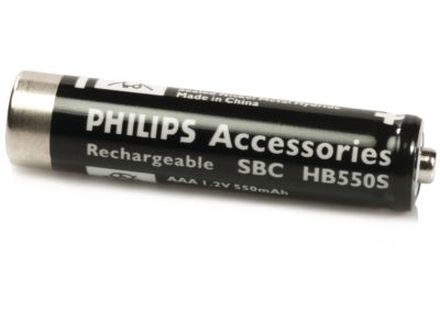 aaa rechargeable battery for philips trimmer