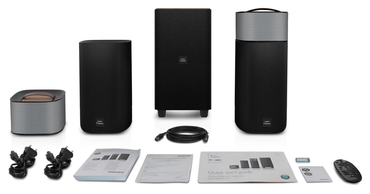 E5 Wireless Surround on Demand Speakers CSS7235Y/12