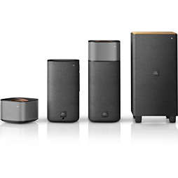 Fidelio E5 Wireless Surround-on-Demand Speakers