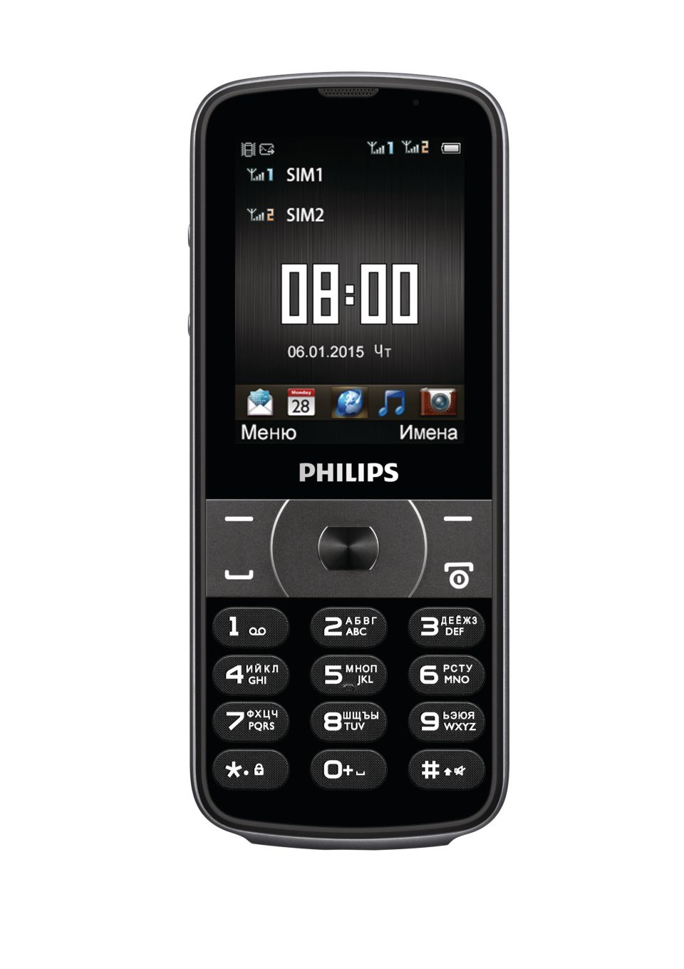 Мобильный телефон philips xenium e117 обзор