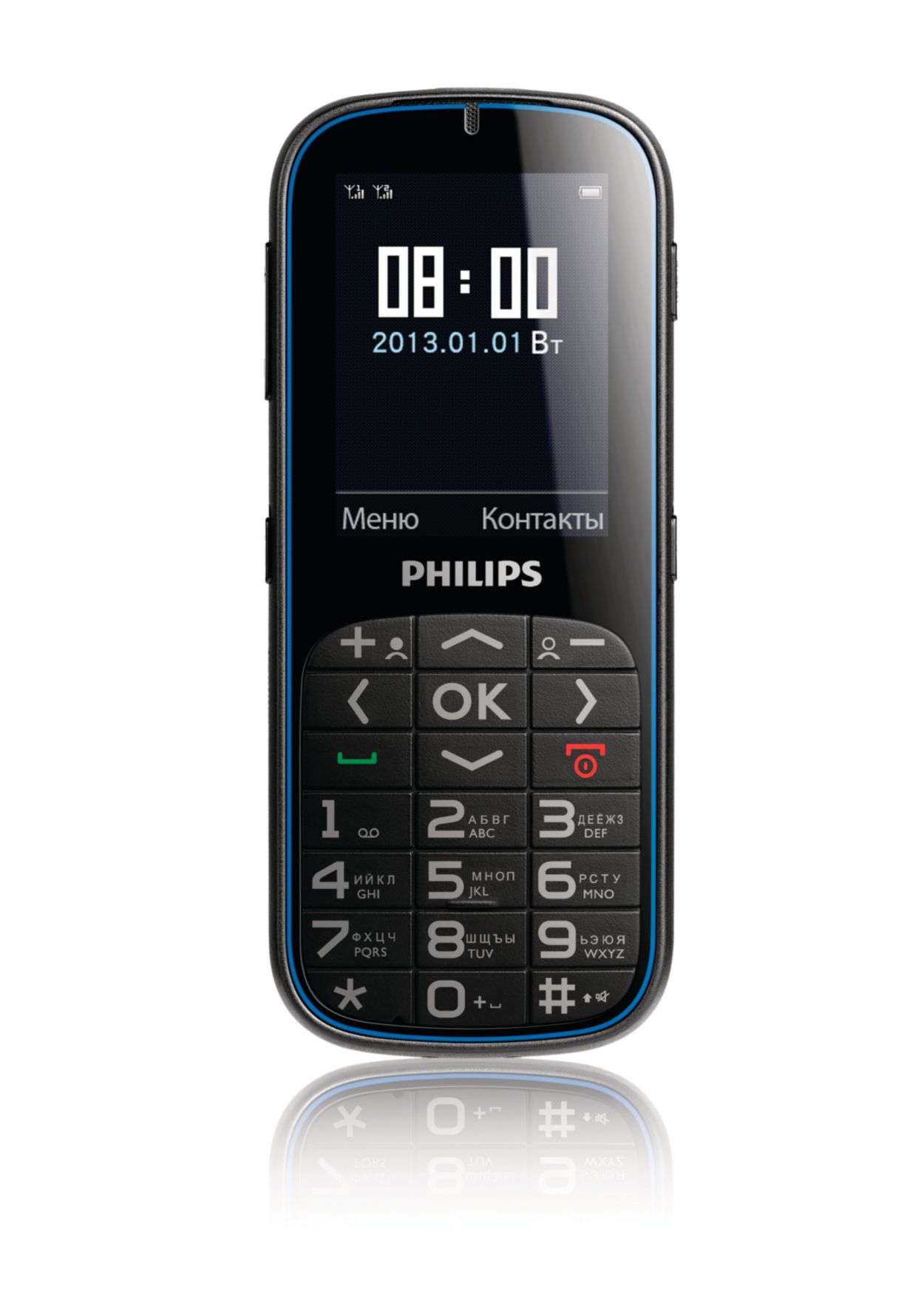 Xenium Мобильный телефон CTX2301BK/00 | Philips