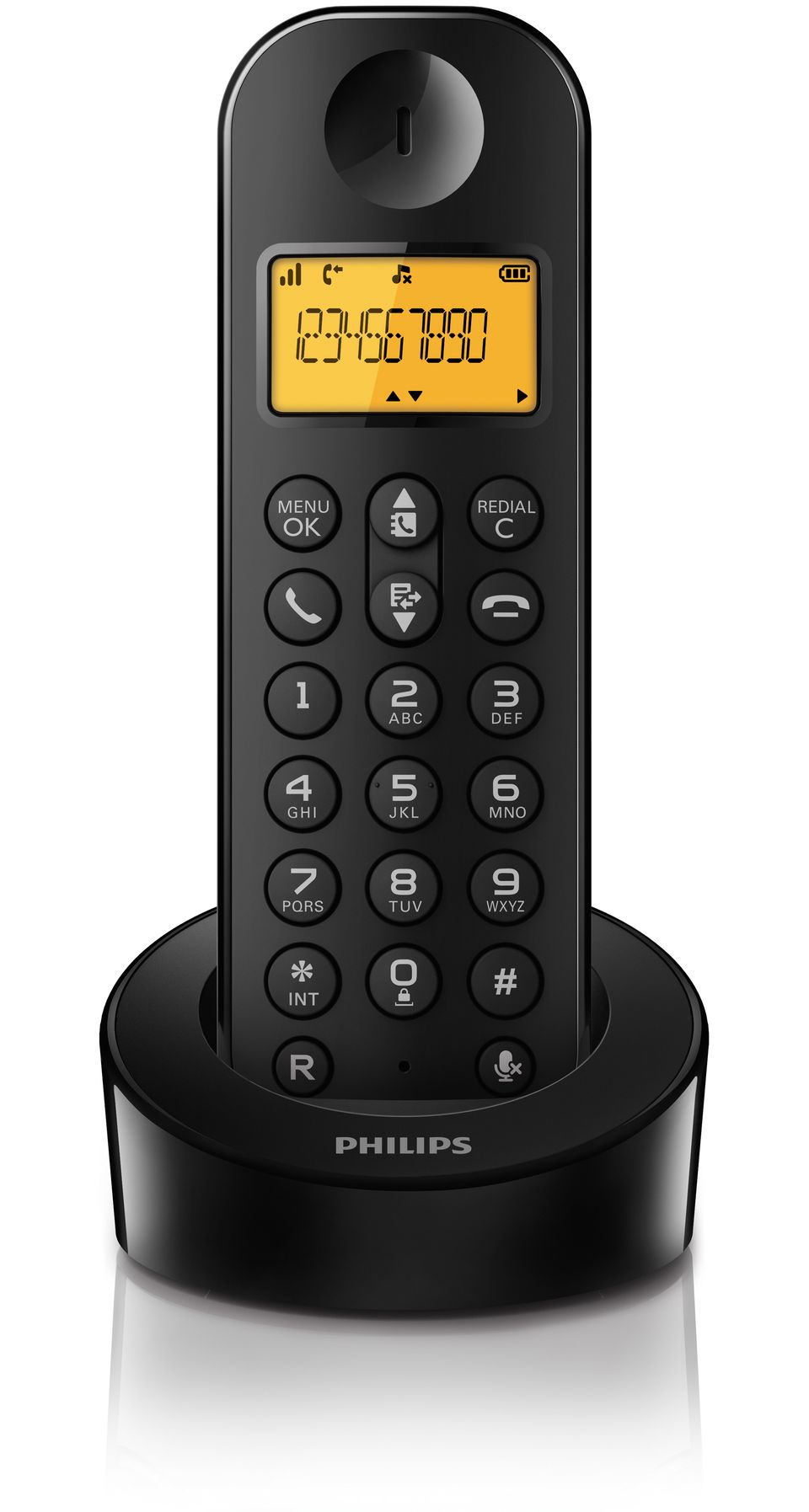 Kablosuz telefon D1201B/TR | Philips