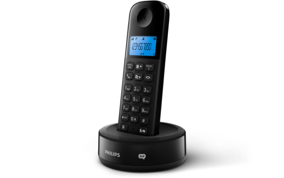 Téléphone sans-fil PHILIPS D1602B - Version DUO