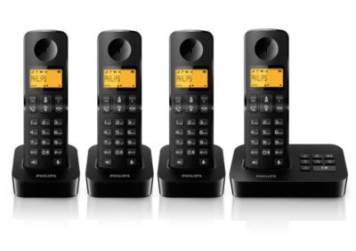 Draadloze Telefoon D2054B/22 | Philips