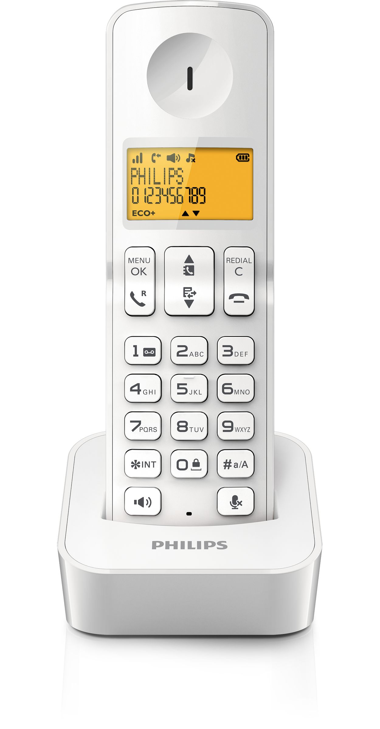 Cordless phone D2101W/90 | Philips
