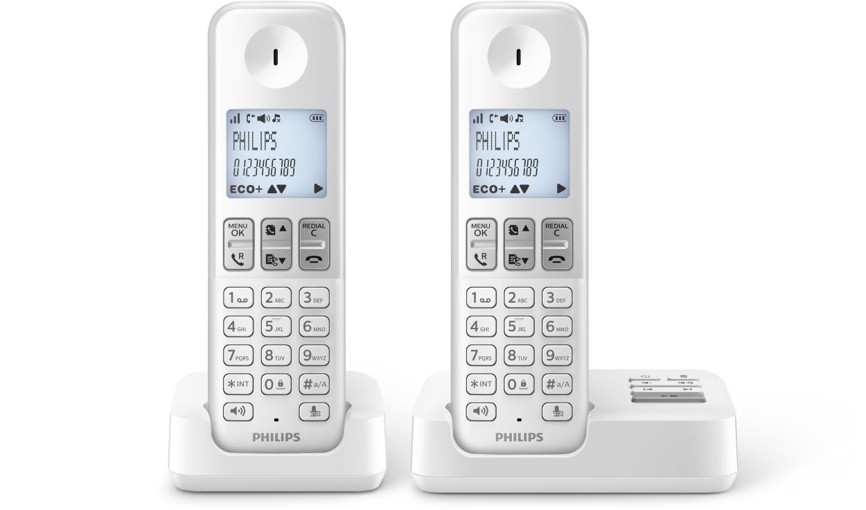 Téléphone fixe sans fil avec répondeur D2352W/FR
