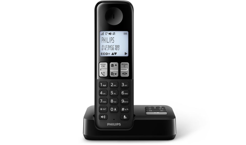 Gigaset S850 - draadloze telefoon zonder antwoordapparaat - extra groot adresboek - headsetaansluiting en reikwijdtewaarschuwing - handsfree-functie - optisch signaal voor gemiste oproepen