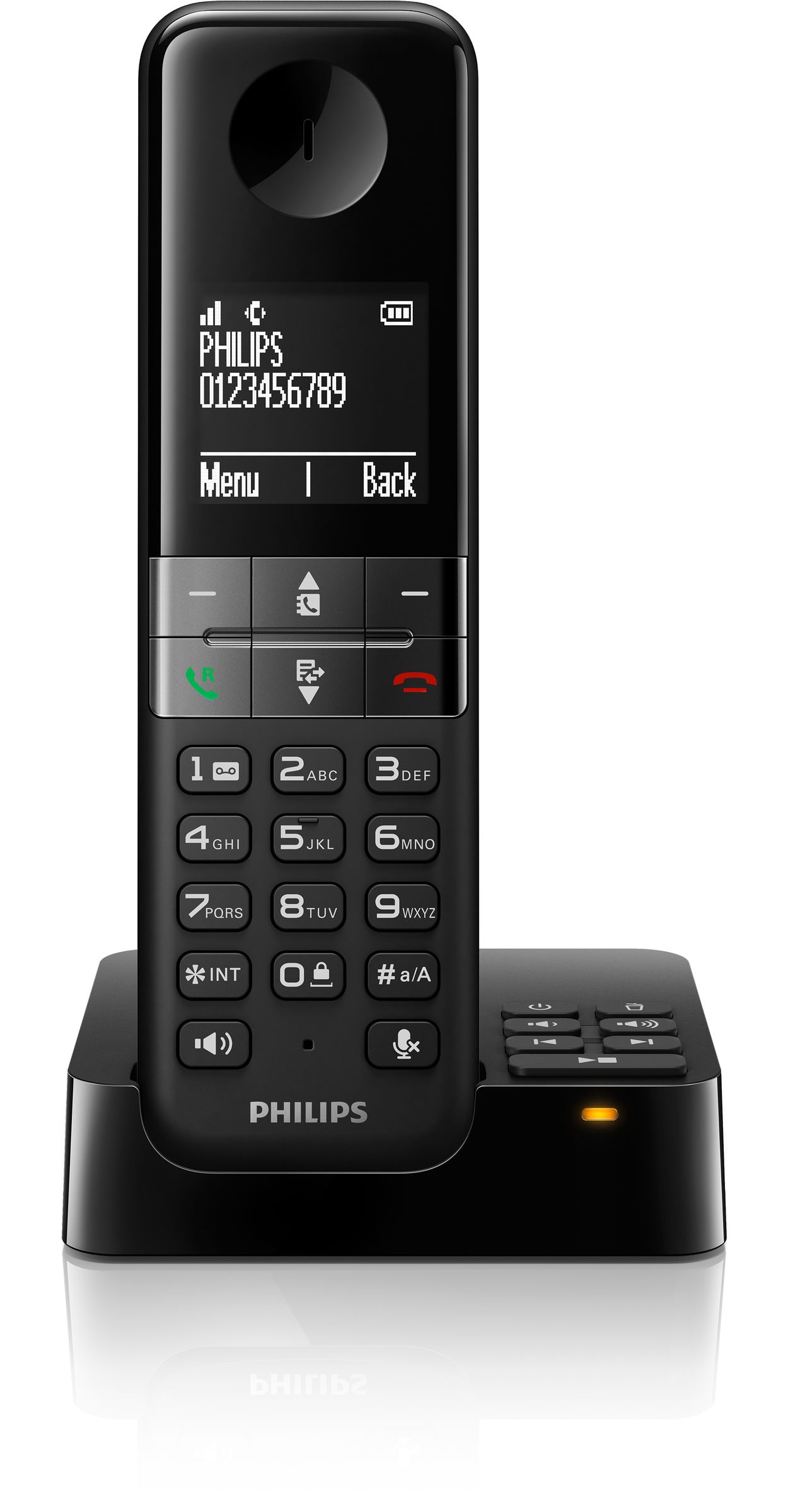 Cordless phone with answering machine D4551B/05 Philips