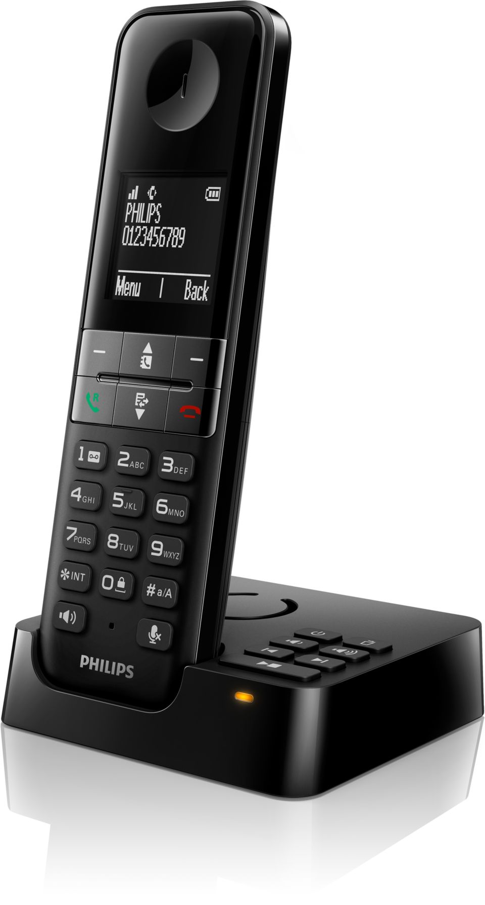 Philips D1353WG - Trio téléphone fixe sans fil, avec répondeur