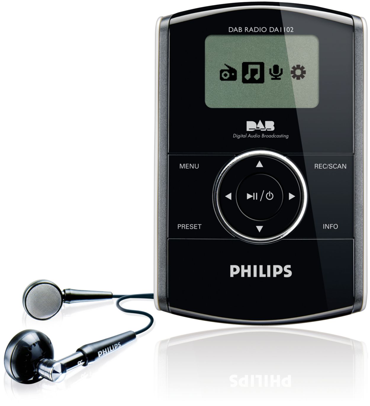Distributie Modernisering terras Portable Radio DA1102/05 | Philips
