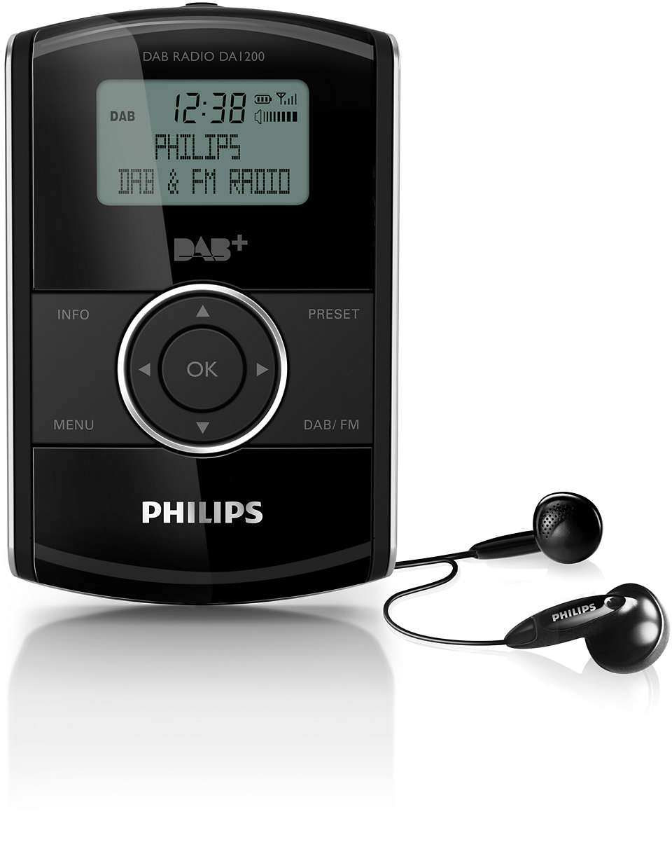 Paine Gillic Voorzichtigheid overhead Portable Radio DA1200/05 | Philips
