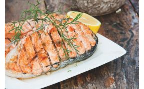 Grilled salmon