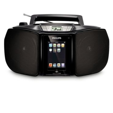 Plays CD and CD-R/RW docking entertainment system
