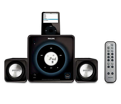 Dock and play your digital music out loud
