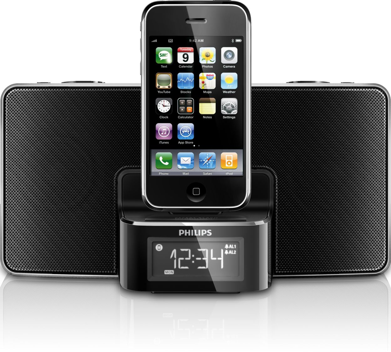 Alarm Clock radio for iPod/iPhone DC220/12 Philips