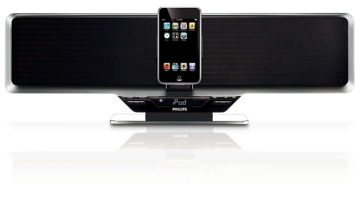 Enjoy iPod music out loud with wOOx speakers