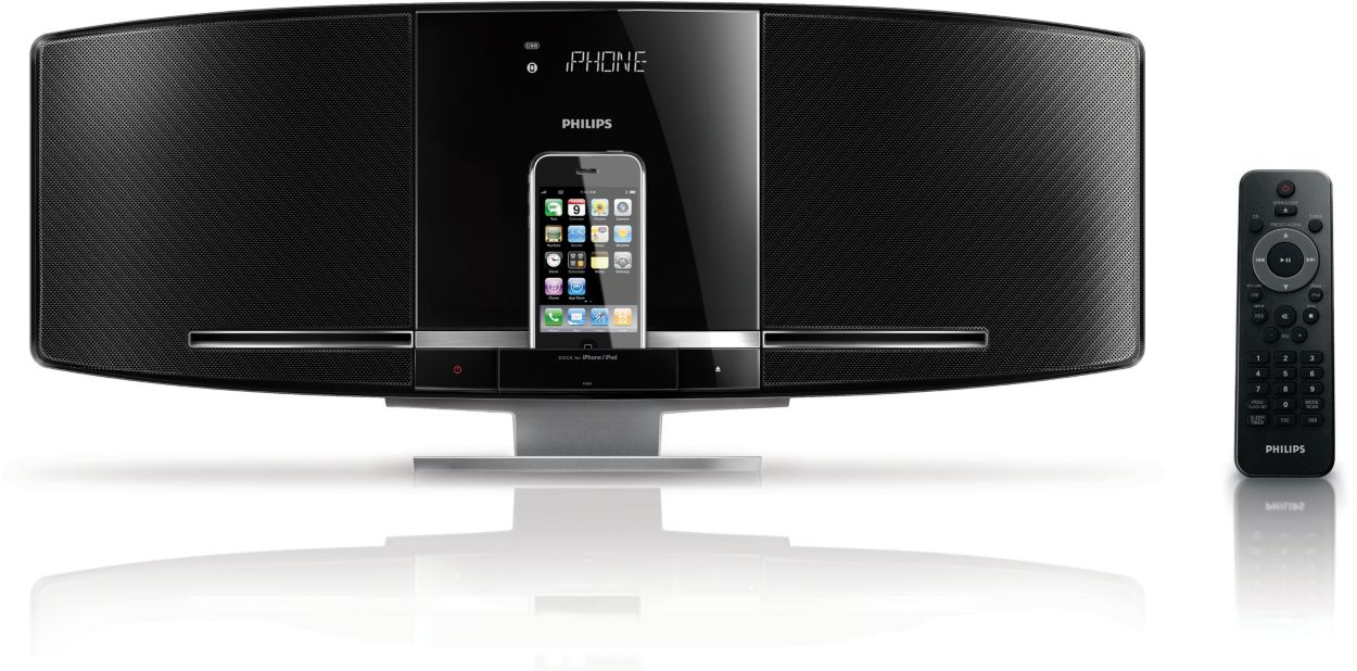 Sleek micro sound system DCB293 05 Philips