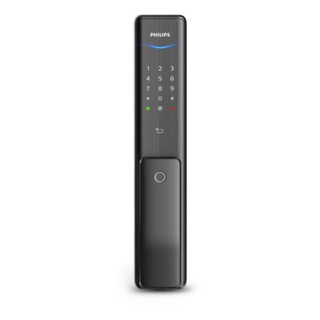 DDL111LAFBB/97  Khóa cửa thông minh đẩy-kéo