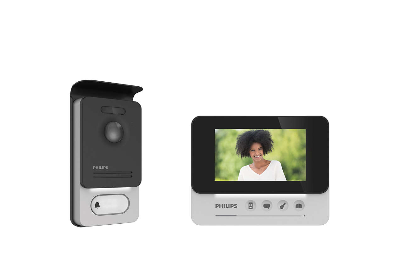 Interphone vidéo compact