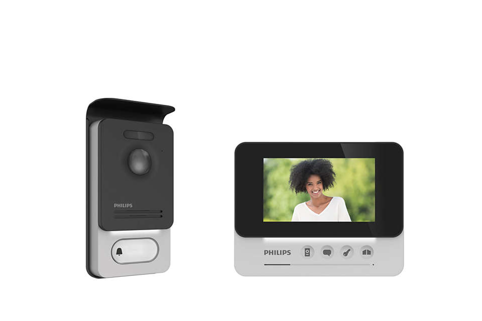 Interphone vidéo compact