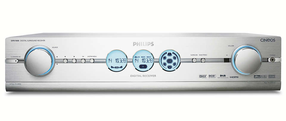 Kreet louter bord Digitaal AV-receiversysteem DFR9000/01 | Philips