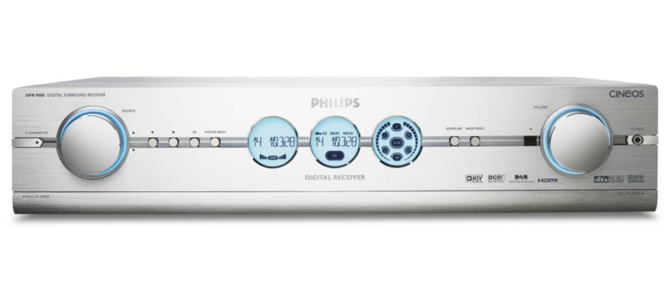 leven B olie Dronken worden Digitaal AV-receiversysteem DFR9000/01 | Philips