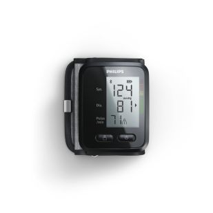 Wrist blood pressure monitor