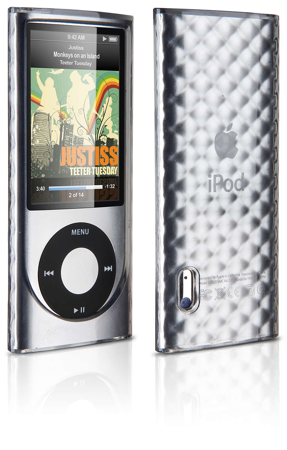 Protect your iPod in a flexible case