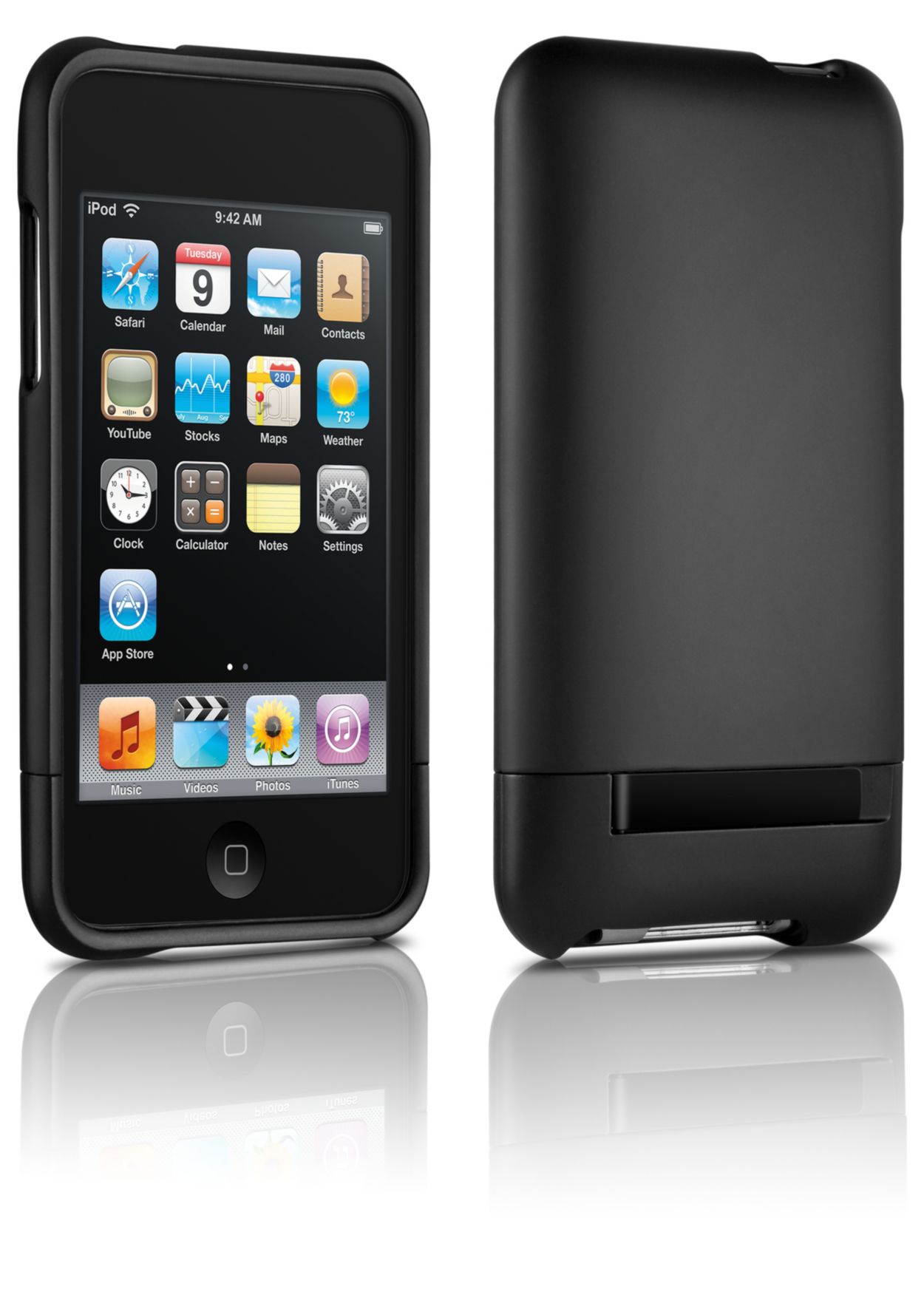 Protect your iPod in a hard-shell case