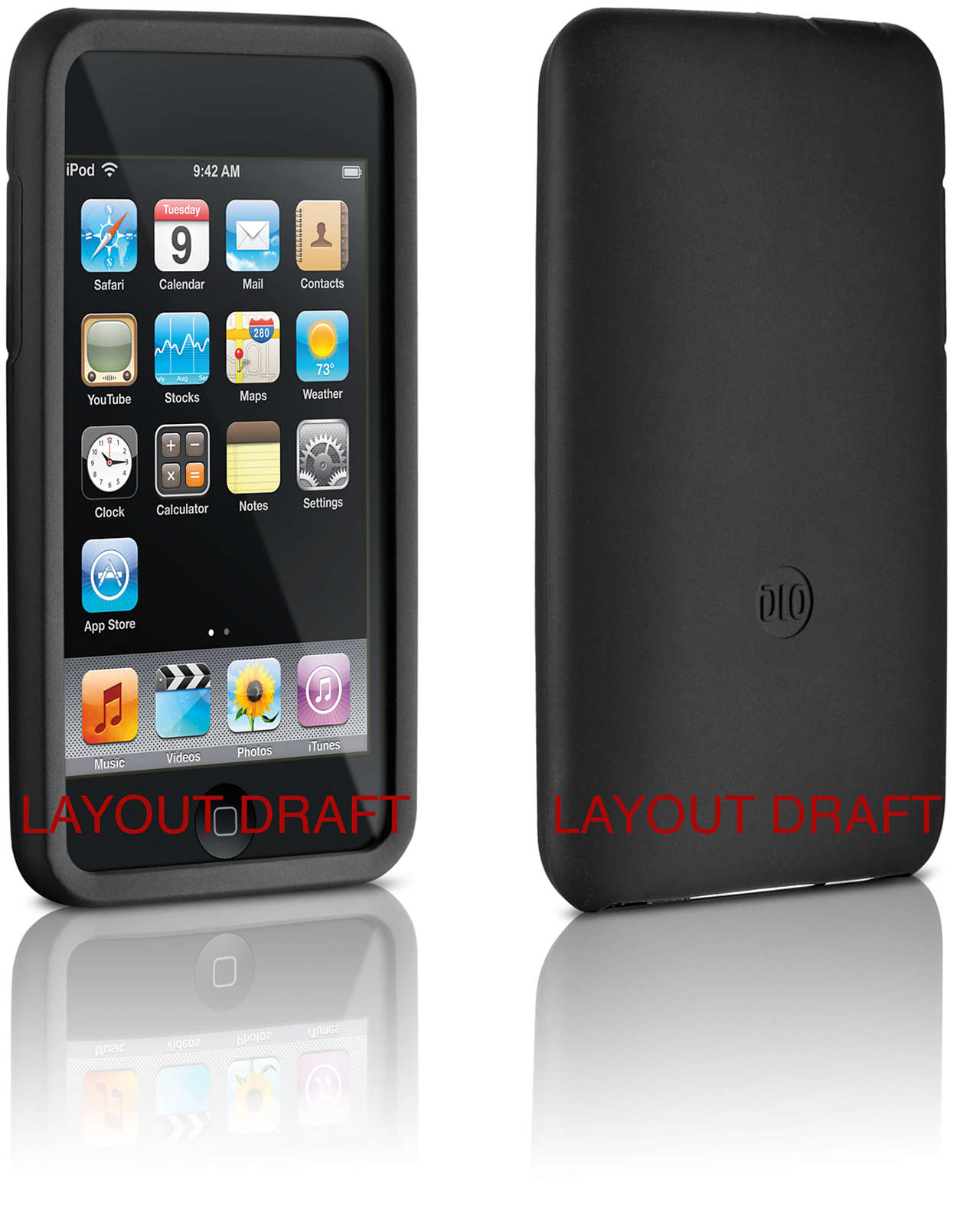 Philips DLA66009D/10 Etui souple pour iPod Noir 