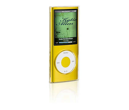Protejaţi-vă dispozitivul iPod cu o carcasă transparentă