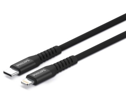 كبل مضفور مميز للتحويل من USB-C إلى Lightning