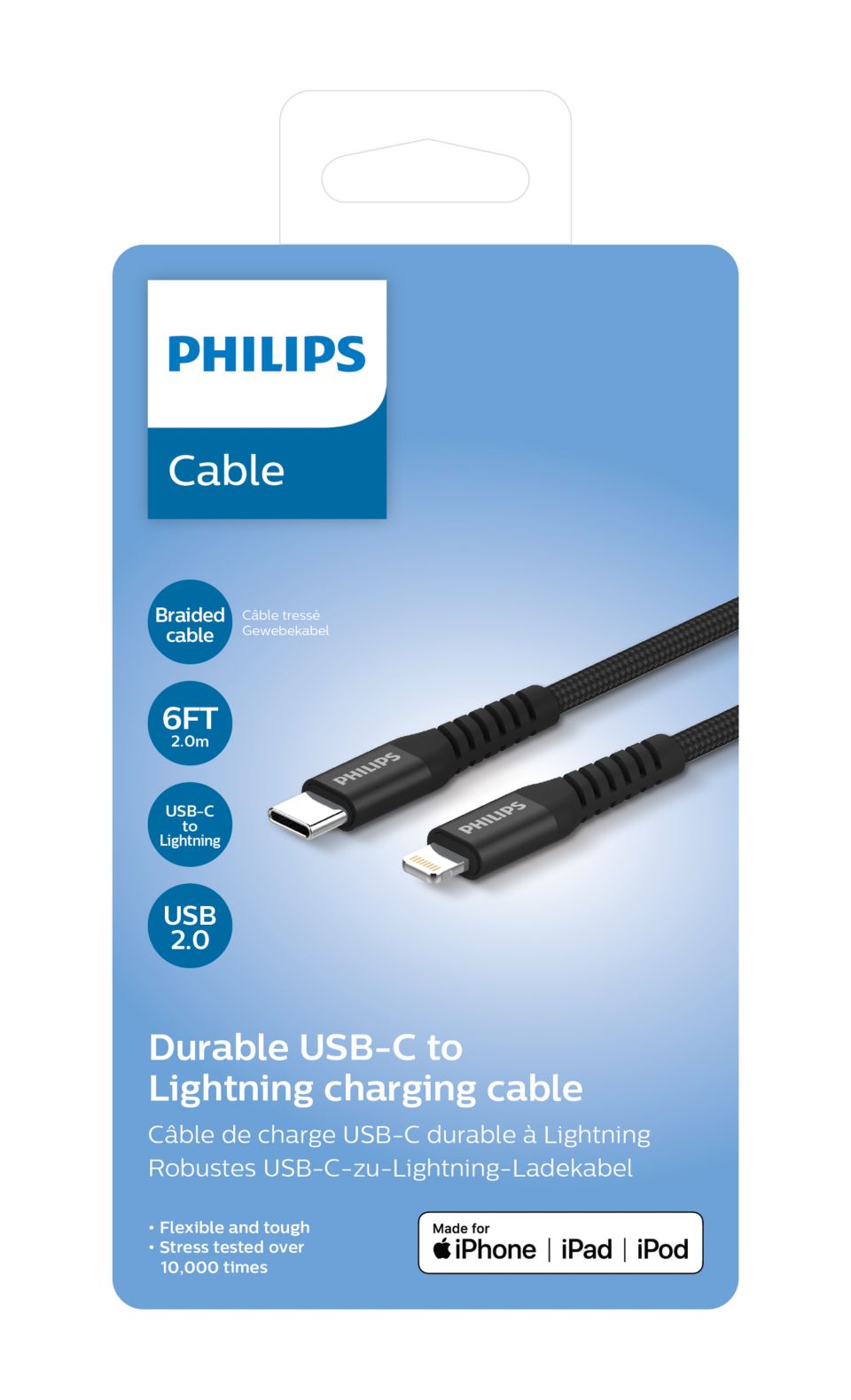 USB-C to cable DLC5206L/00 Philips