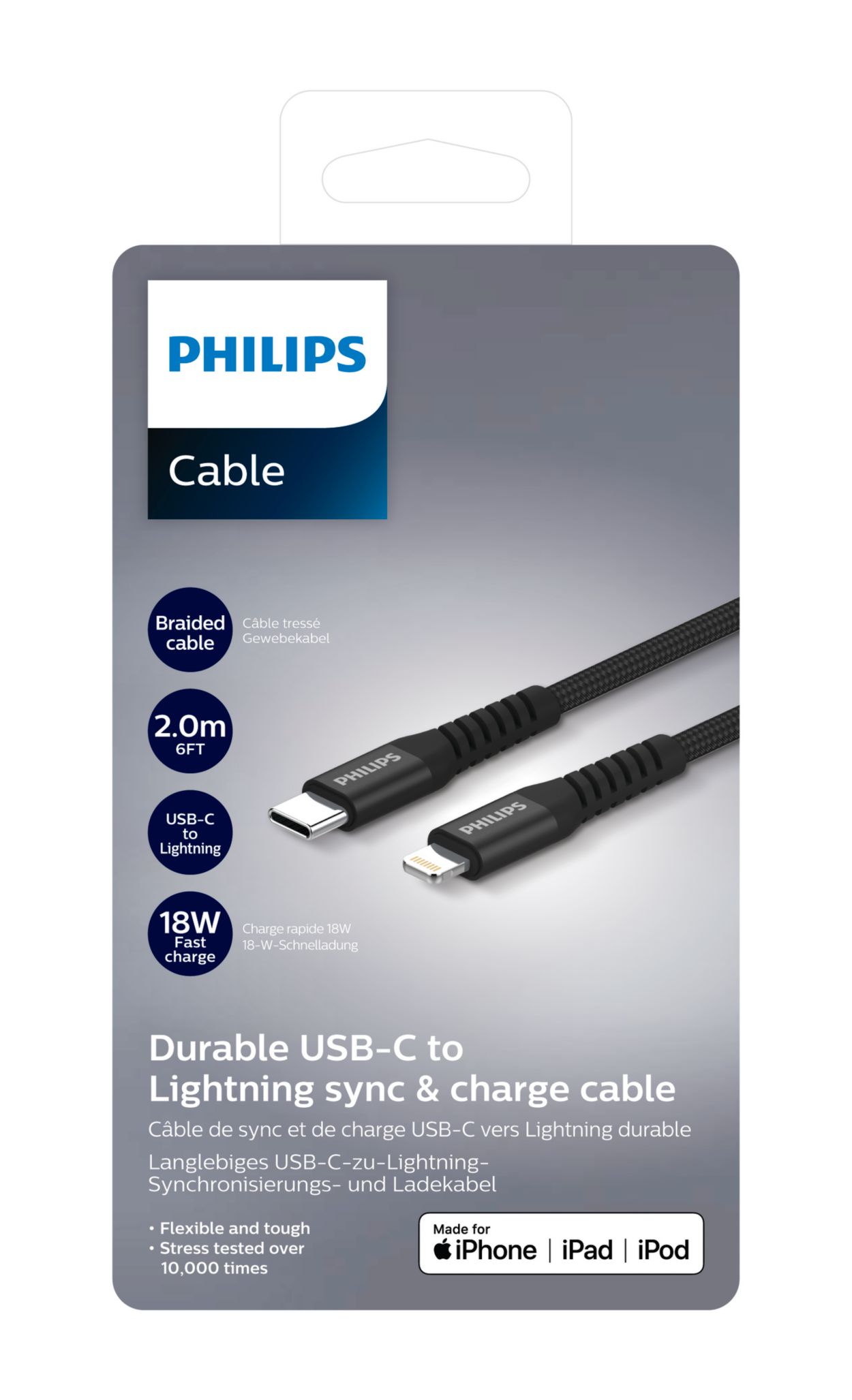 Câble de chargeur rapide USB-C haut de gamme