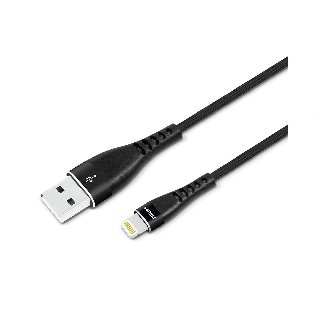프리미엄 편복형 USB-A-Lightning 케이블
