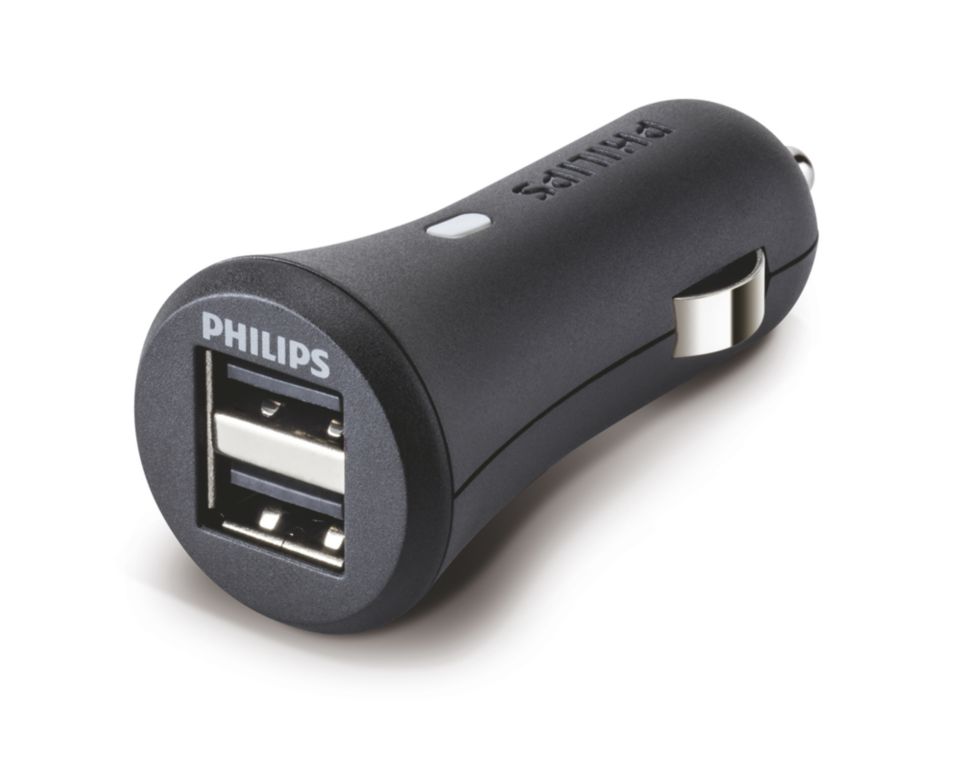 dwaas overschot Dodelijk Dubbele USB-autolader DLP2259/10 | Philips
