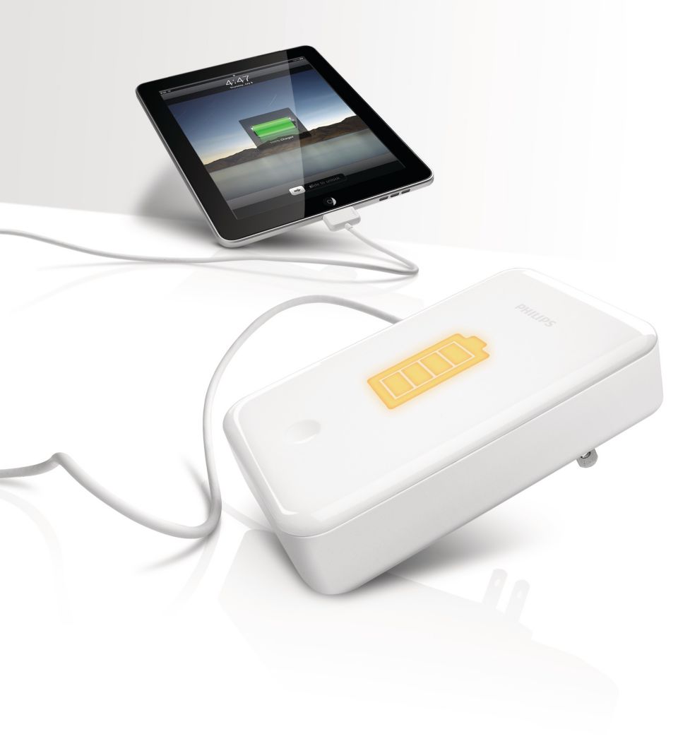 Vielseitiges Ladegerät und Reservebatterie