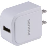 AC USB Charger, 1.0A One Port White