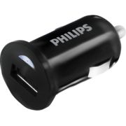 DC USB Charger, 1.0A One Port Black