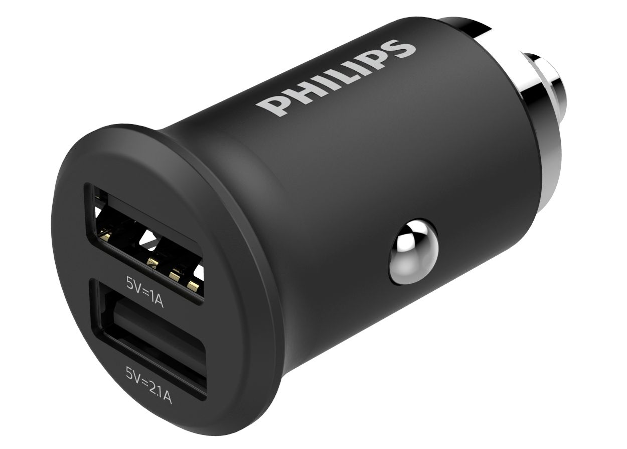 Dvojni avtomobilski polnilnik USB