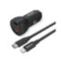 Car charger 1C 1A ports