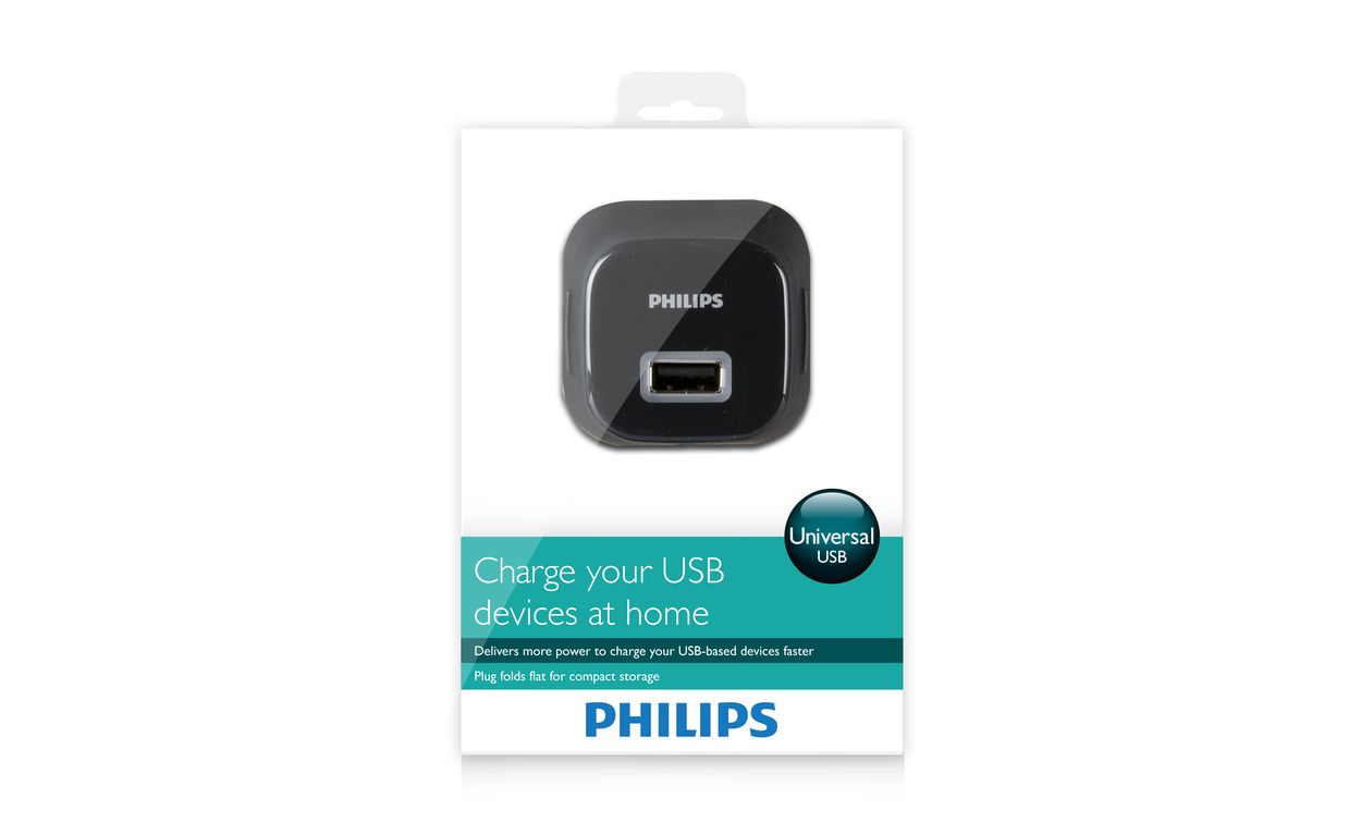 Philips DLP2357V/10 – Autoladegerät 2xUSB/12V + Kabel USB
