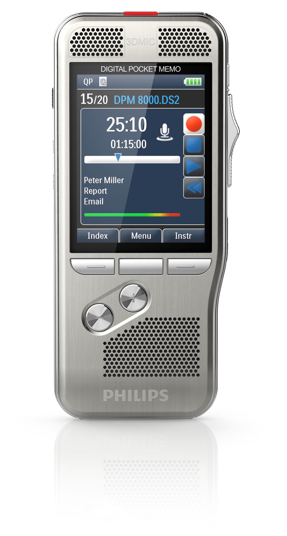 Pocket Memo Enregistreur De Dictee Dpm8000 00 Philips