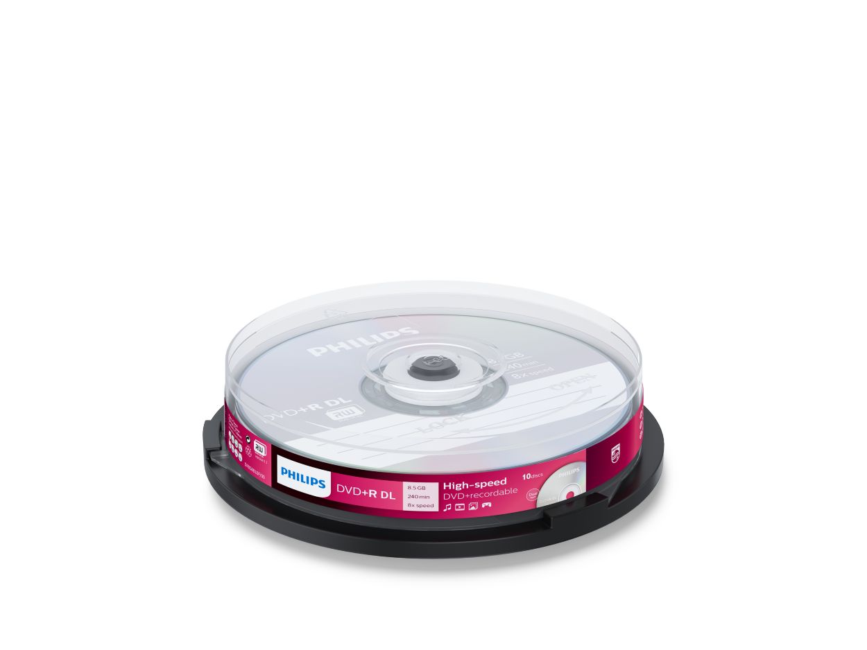 DVD+R DR8S8B10F/00 Philips