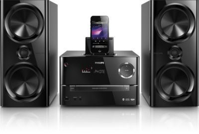 philips sound system with mic