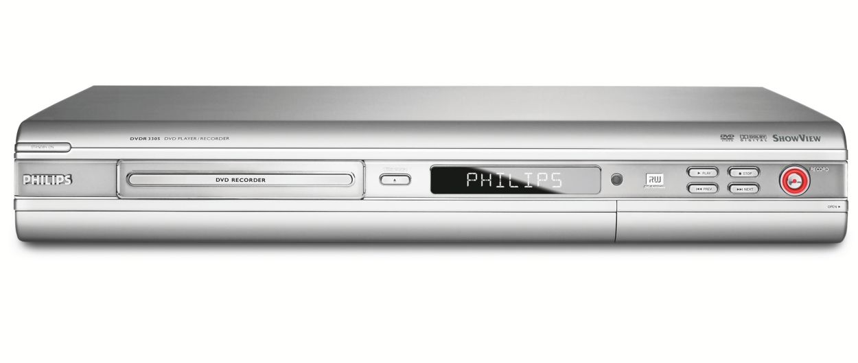 DVD player/recorder DVDR3305/02 Philips